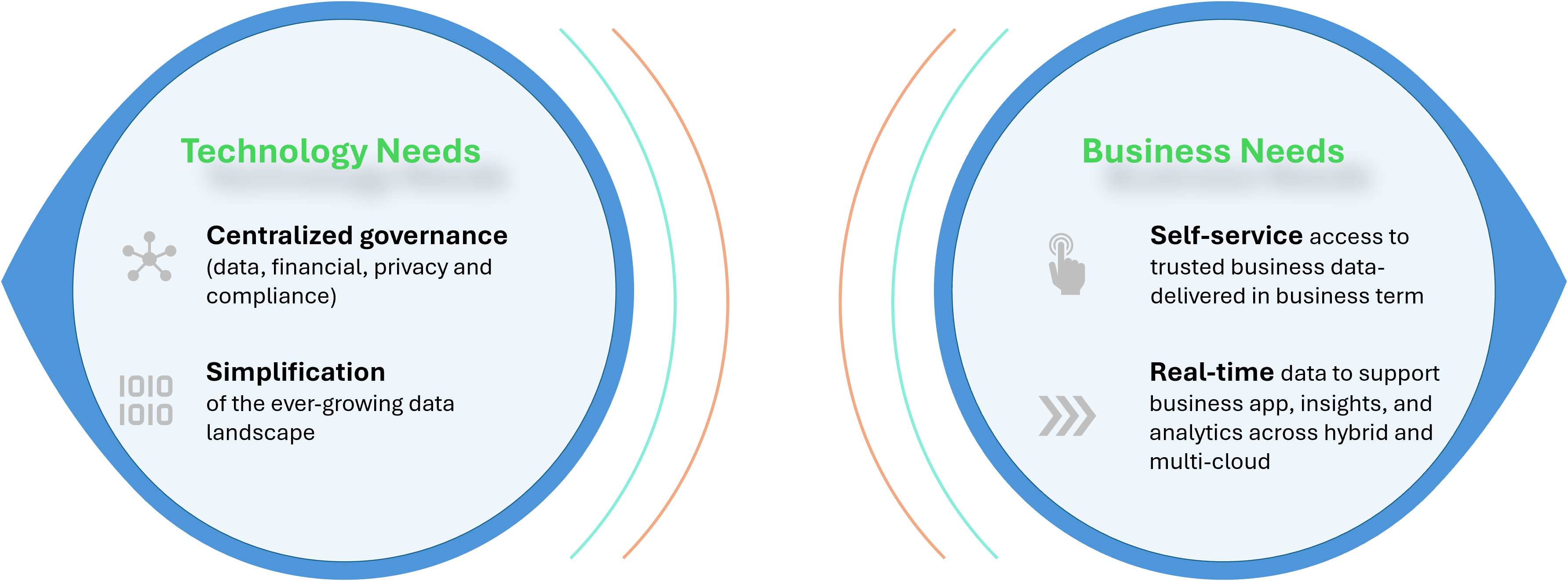 Data requirements for both business and technology